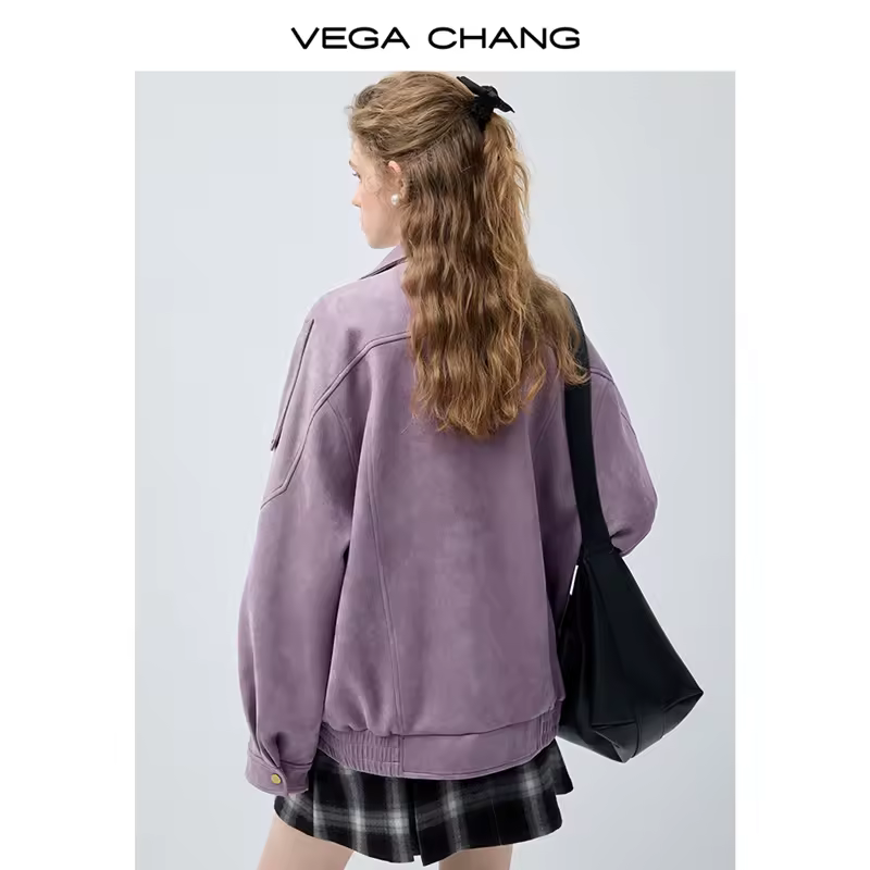 Biker Style Trendy Korean Fashion Jacket - 图片 3