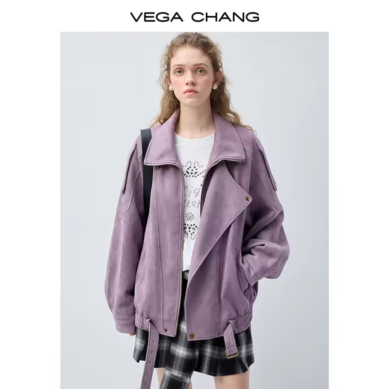 Biker Style Trendy Korean Fashion Jacket - 图片 2